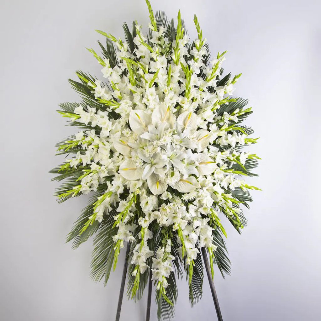 تاج گل ترحیم و تسلیت کد131