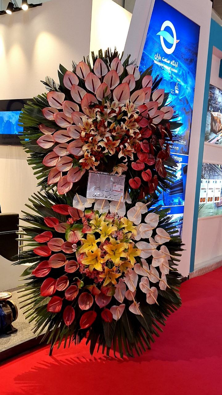 160 تاج گل دو طبقه کد160